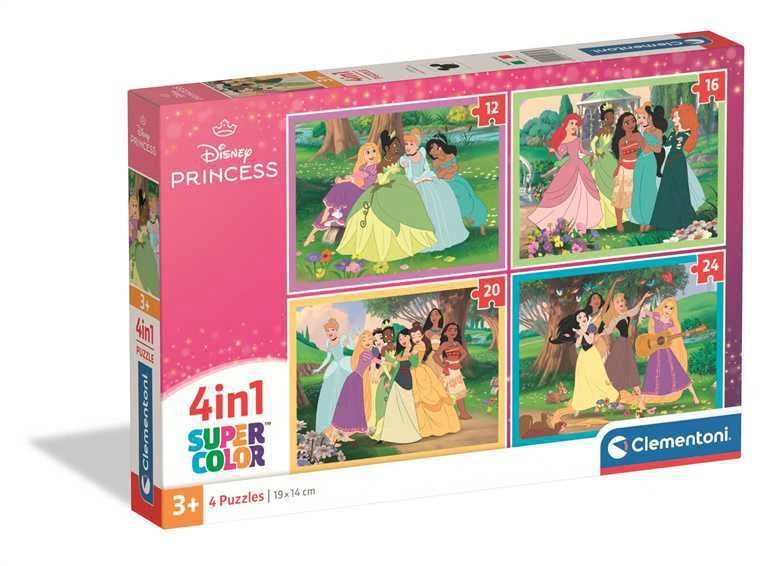Dėlionė Clementoni Disney Princess 21746, 19 cm x 14 cm, 72 vnt.