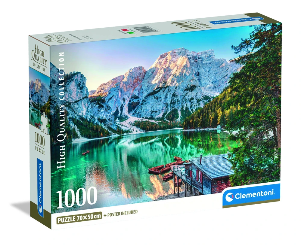 Dėlionė Puzle Clementoni Emerald Lake 39934, 70 cm x 50 cm, 1000 gab.