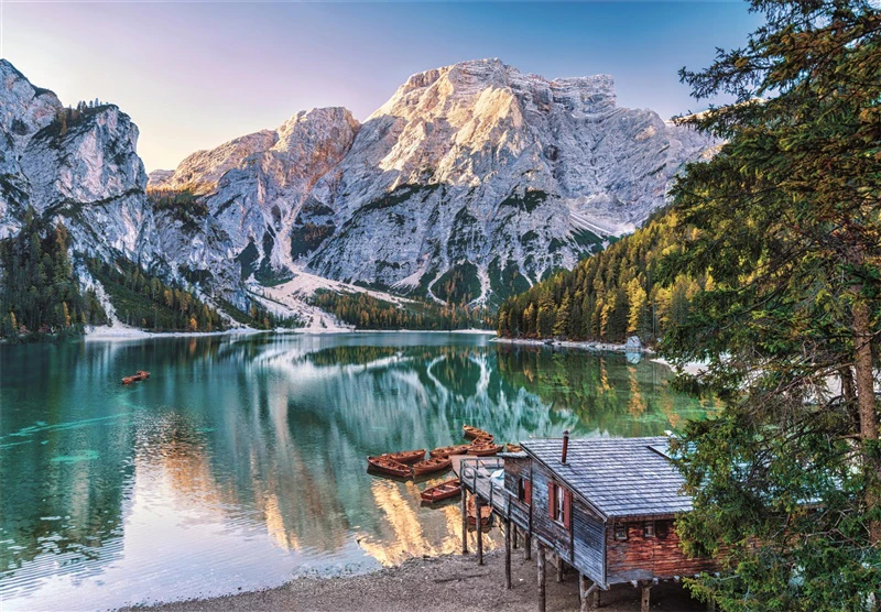 Dėlionė Puzle Clementoni Emerald Lake 39934, 70 cm x 50 cm, 1000 gab.