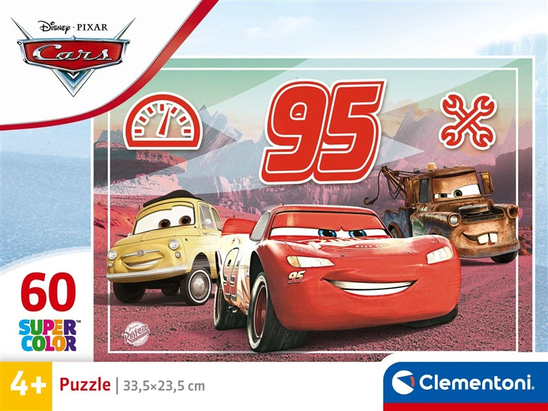Clementoni Dėlionė 60 vnt. - Ratai