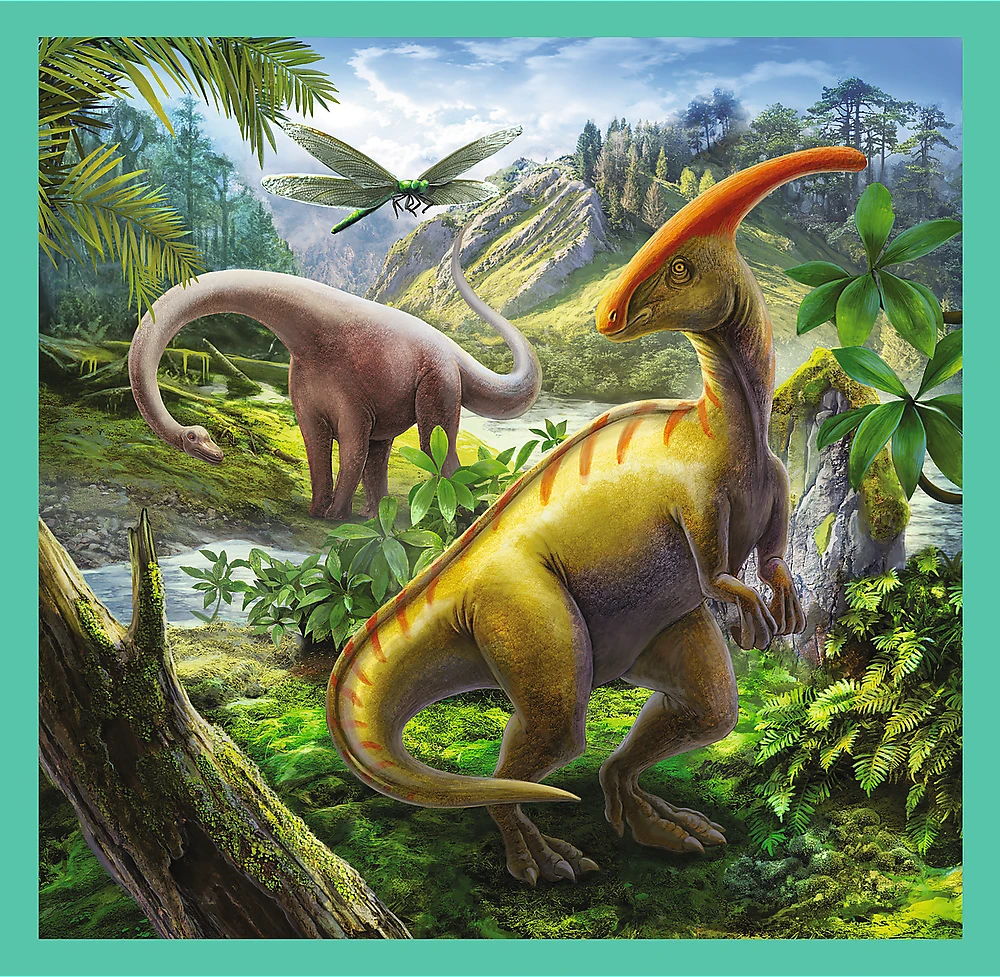 Trefl Dėlionė 106 vnt. - Dinozaurai