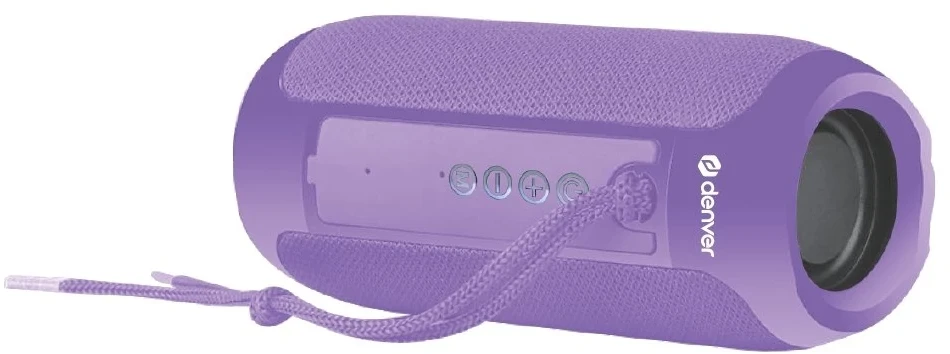 Namų kino sistema Violetinis belaidis Bluetooth garsiakalbis Denver