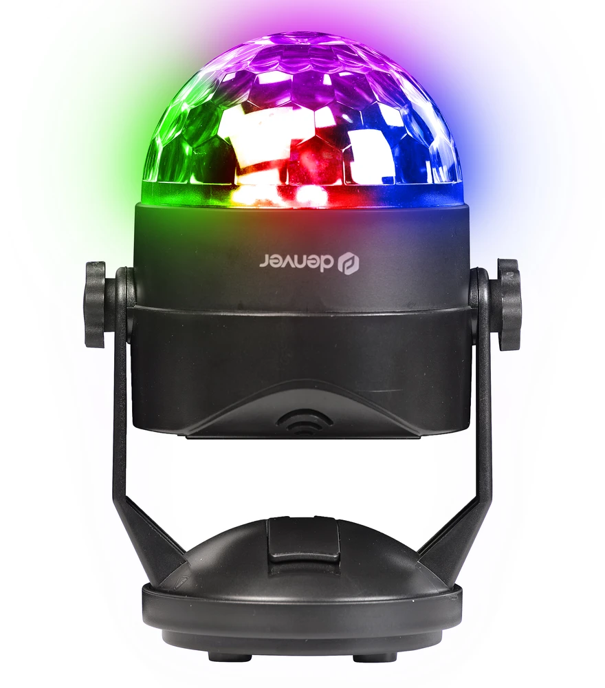 Denverio LED disko šviesos kamuolys