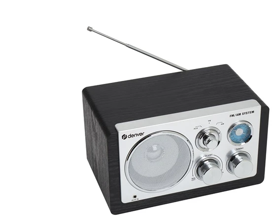 Radio AM/FM Denver TR-63B juoda