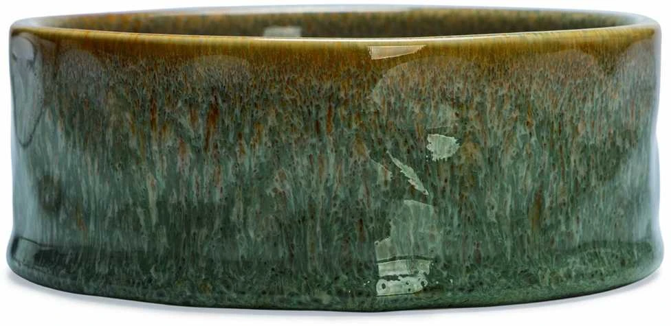 Desig By Lot Dubenėlis gyvūnui Designed by Lotte, 0.45 l, 13.5 cm x 13.5 cm, žalia sp.