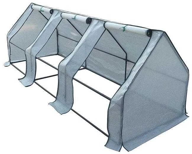Garden Cente Tiekimo šiltnamis 270X95X95CM Baltas J01508GW
