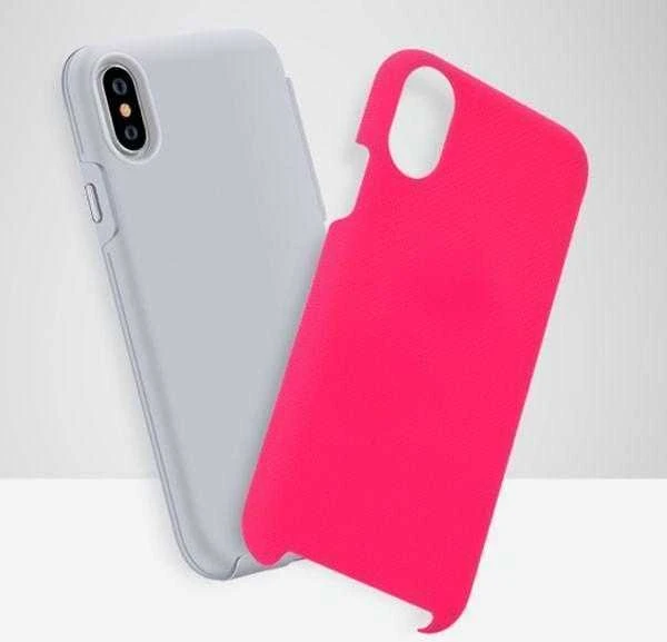 Devia Telefono dėklas iPhone XS Max, rožinės raudonos spalvos