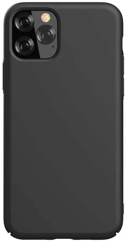 Devia Juodas silikoninis dėklas iPhone 12 Pro Max telefonui