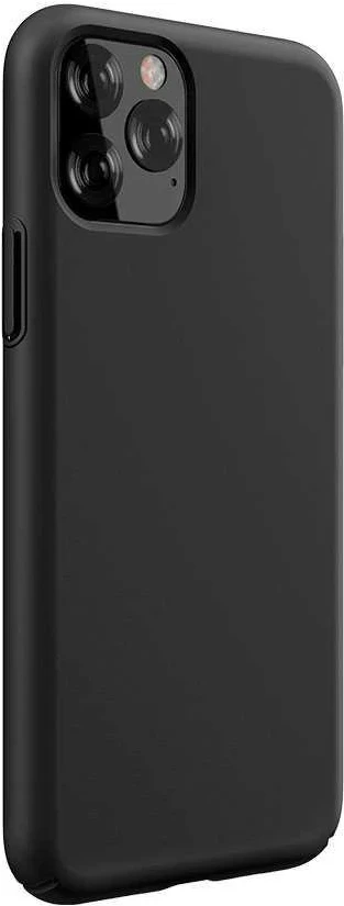 Devia Juodas silikoninis dėklas iPhone 12 Pro Max telefonui