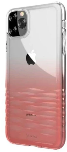Telefono dėklas iPhone 11 Pro, Devia Ocean serijos, raudonas