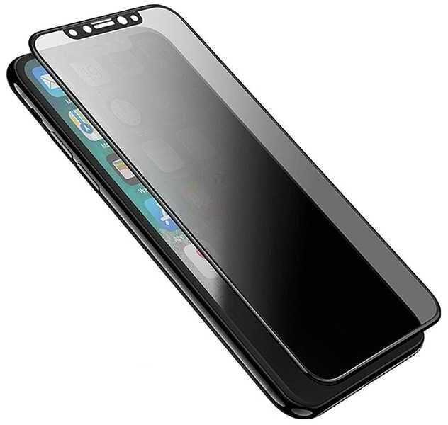 Devia Real Series 3D Full Screen Privacy Tempered Glass iPhone XS Max ,6.5, juodas