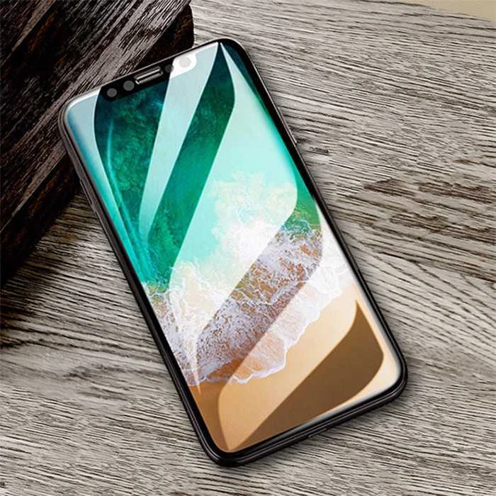 Devia Apsauginis grūdintas stiklas iPhone XR 6.1, juodas, 10 vnt.