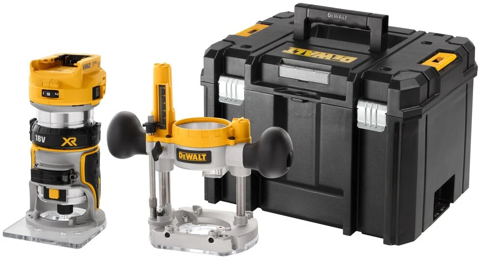 Akumuliatorinė freza DeWalt DCW604NT, BL, 6-8 mm