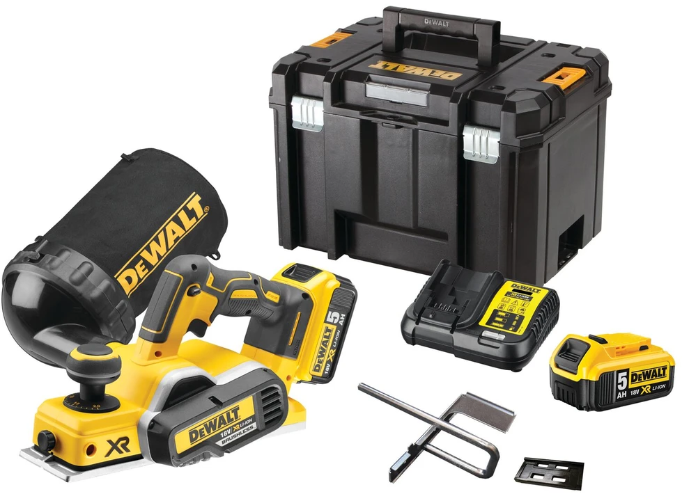 Akumuliatorinis oblius DeWalt DCP580PD-QW; 18 V; 2x5,0 Ah akum.