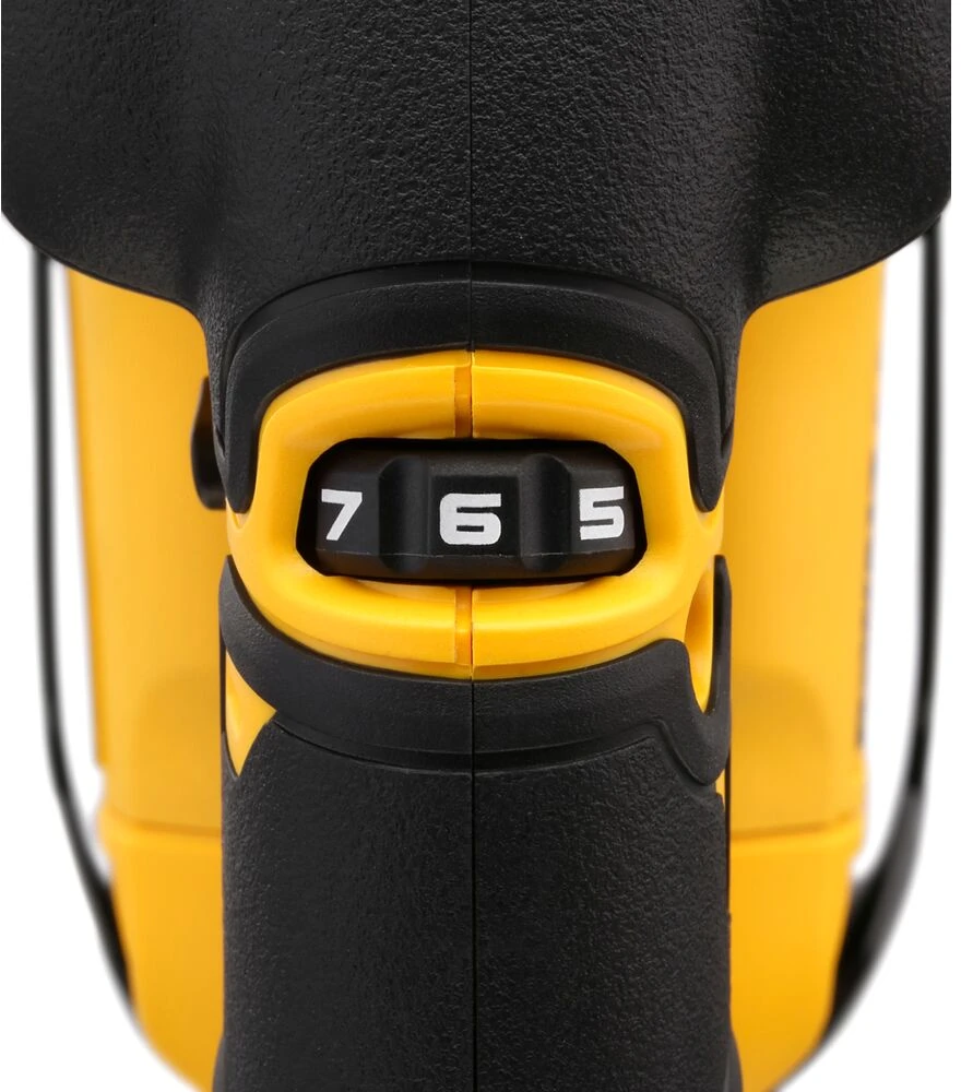 DEWALT siaurapjūklis DCS334NT 18V TSTAK lagaminas be akumuliatoriaus ir kroviklio