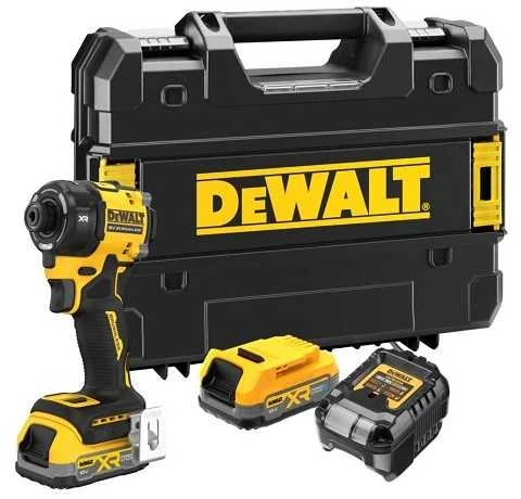 Smūginis veržliasūkis DeWalt DCF870E2T-QW; 18 V; 2x1,7 Ah akum.