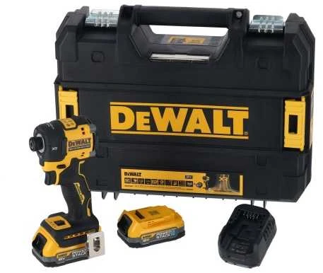 Smūginis veržliasūkis DeWalt DCF870E2T-QW; 18 V; 2x1,7 Ah akum.