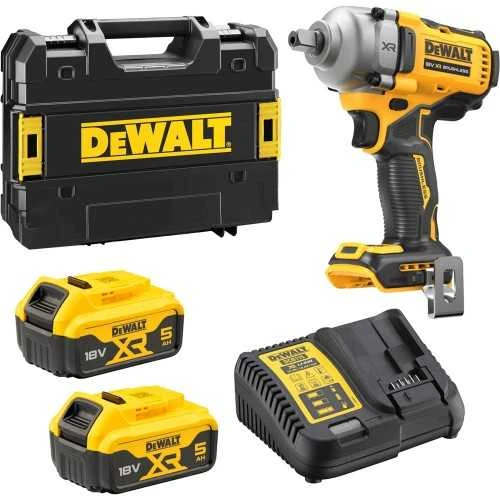 Smūginis veržliasukis DeWalt DCF892P2T-QW; 18 V; 2x5,0 Ah akum.