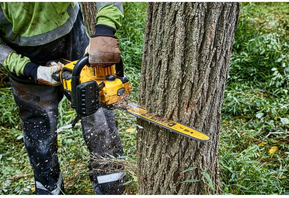 Dewalt grandininis pjūklas DCMCS575N 54V 50 cm be akumuliatoriaus ir kroviklio