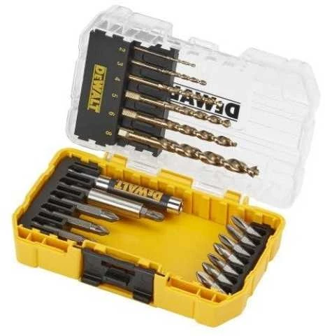 Grąžtas Grąžtų ir sukimo antgalių rinkinys DeWalt DT70711-QZ; 19 vnt.