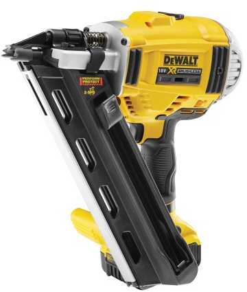 Akumuliatorinė viniakalė DEWALT DCN695P2, 18V, 2x5.0Ah