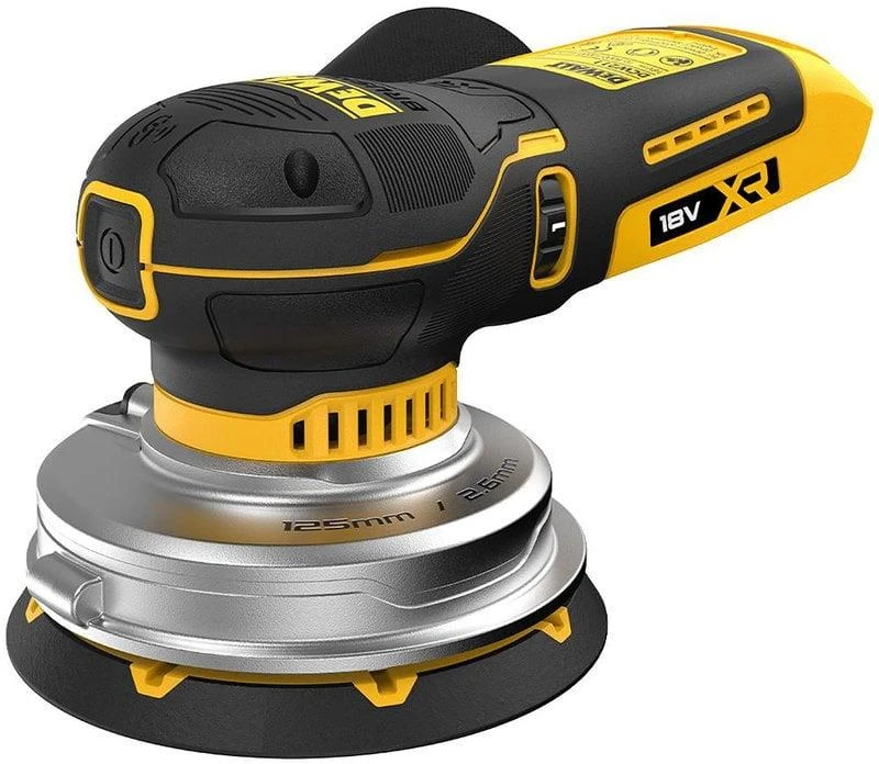 akumuliatorinis ekscentrinis šlifuoklis 125 mm, 18V XR, DeWALT [DCW211N-XJ]