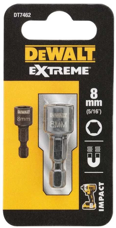 DEWALT KOMPAKTINIS ANTGALIS SU 8mm GALVUTE