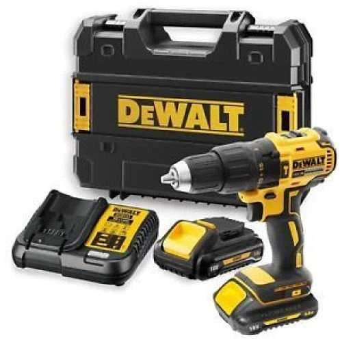 Smūginis suktuvas-gręžtuvas DeWalt DCD778L2T; 18 V; 2x3,0 Ah akum.