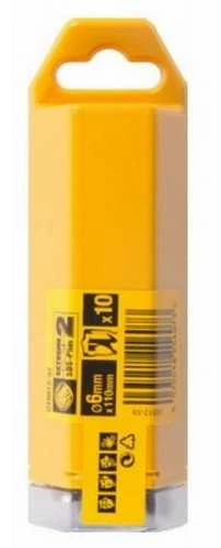 Grąžtas betonui DeWalt Extreme; 6x110 mm; SDS-plus; 10 vnt.