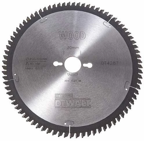 DEWALT diskinis pjūklas 250x30mmx80z