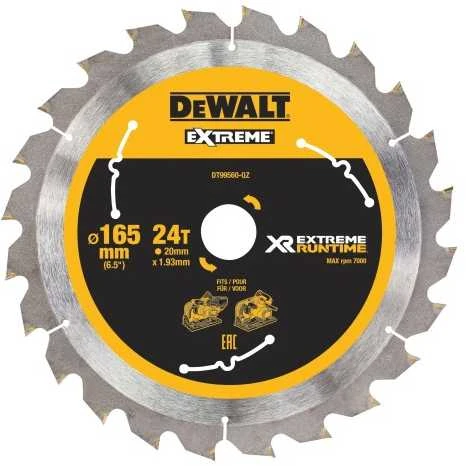 Pjovimo diskas DeWalt DT99561-QZ; 165x20 mm; T42
