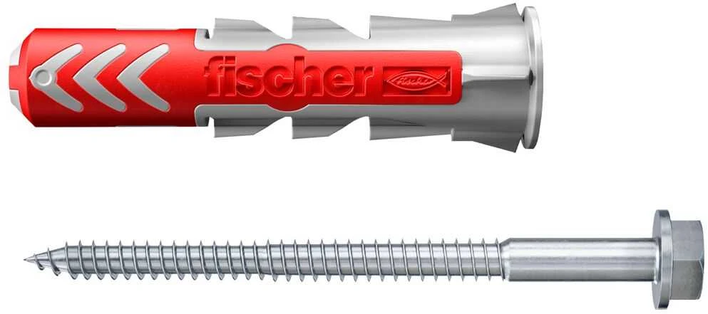 Fischer Dvikomp. kaiš. su varžtu 10x50 mm, 4 vnt.