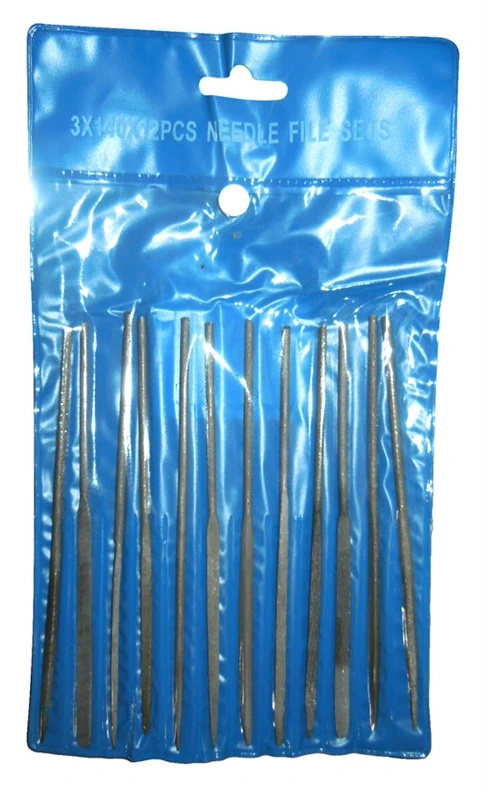 Dildžių rinkinys Okko BF1608, pusapvalis, metalinis