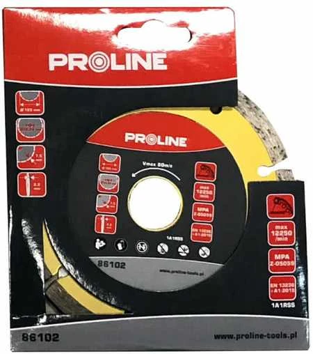 Proline Tarcza Segmentuotas deimantinis diskas (kiet.pumpuras) 125 * 2,2 * 7,5 * 22,23 prolino