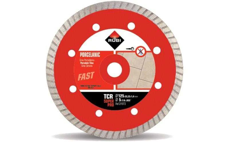 Deimantinis pjovimo diskas Rubi TCR 125 SuperPro; 125 mm