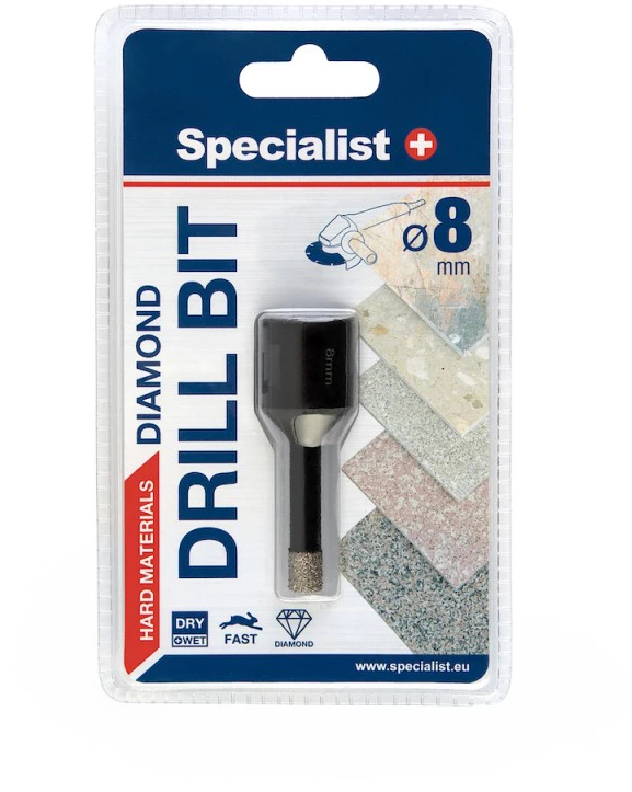 Stanley Deimantinis grąžtas Specialist 11/2-9408; 8 mm