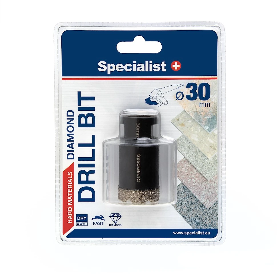 SPECIALIST+ deimantinis grąžtas D30 M14