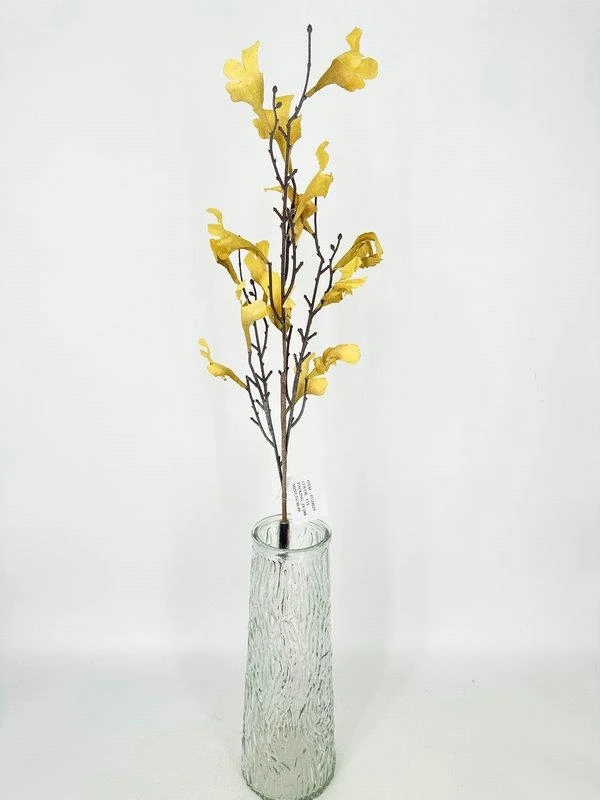 Dirbtinė šakelė Domoletti Spring. geltona. 71 cm
