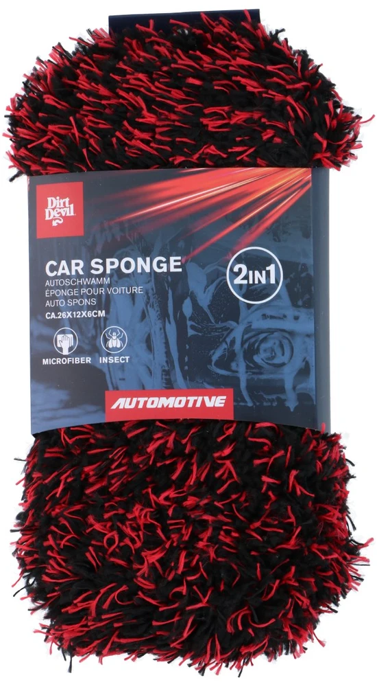 Dirt Devil Dvipusė mikropluošto kempinė automobiliams