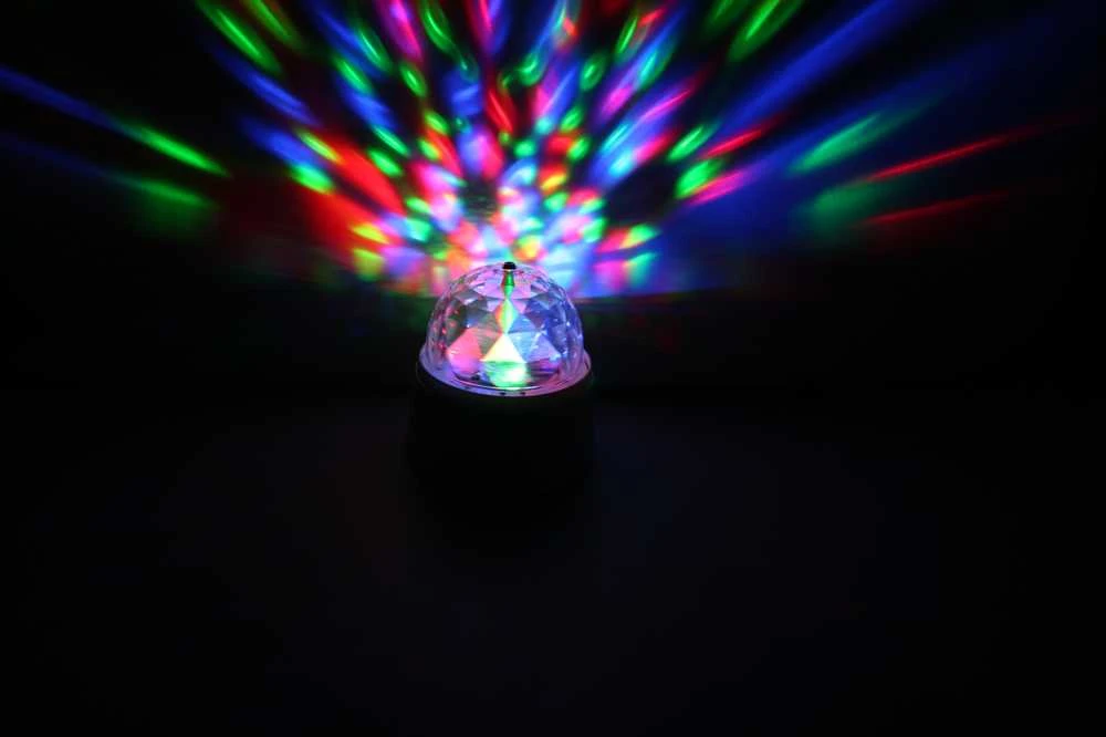 Lubinis šviestuvas Standart ŠVIEST DISCO 1.5W RGB IP20 3XAA
