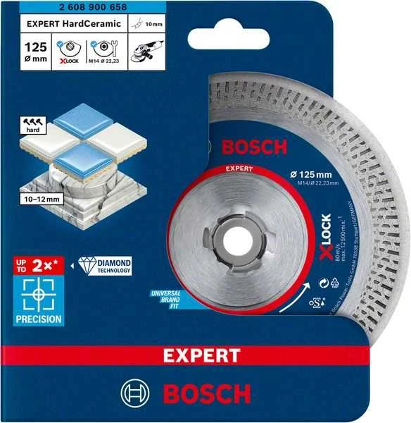 Bosch XLOCK Deimant.pjov.diskas HardCeramic125x22.23x1.6