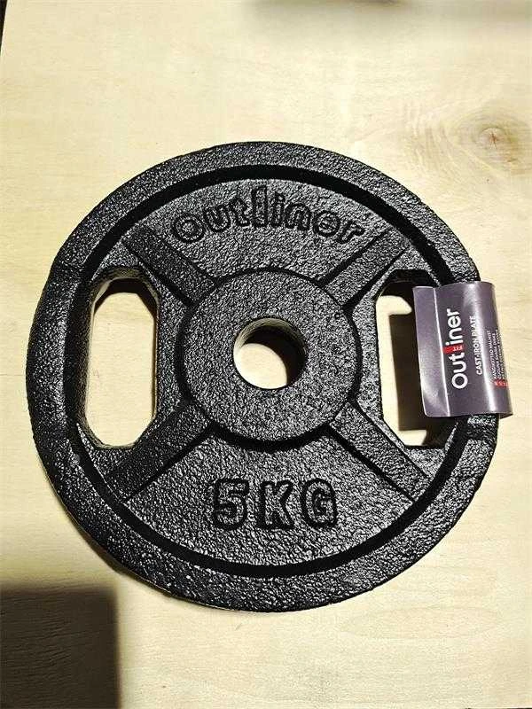 Outliner Sourcing Tiekiama 5kg ketaus plokštė su dviem rankenomis