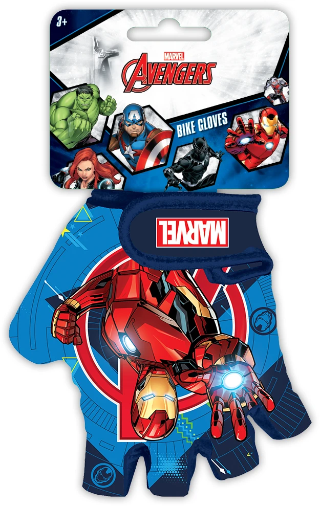 Kita Dviratininko pirštinės vaikams Seven Avengers, S