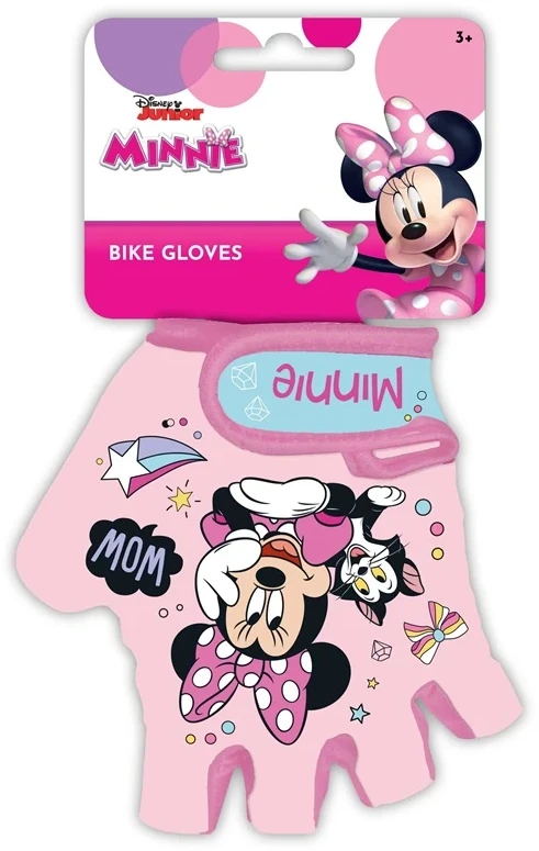 Disney Dviratininko pirštinės Seven Minnie, rožinė sp., XS