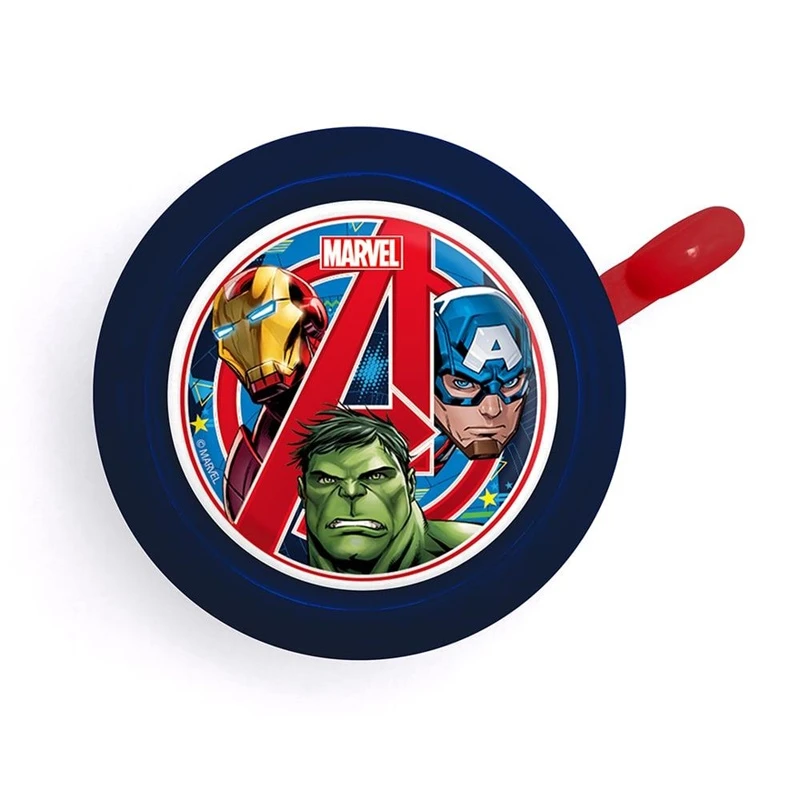 Disney Velosipēda zvans Marvel Avengers, metāls, zila krās./daudzkrāsaina