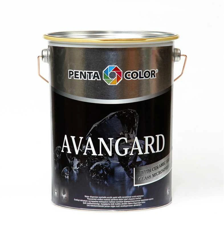 Dispersiniai dažai Pentacolor Avangard, balta sp., 2.7 l
