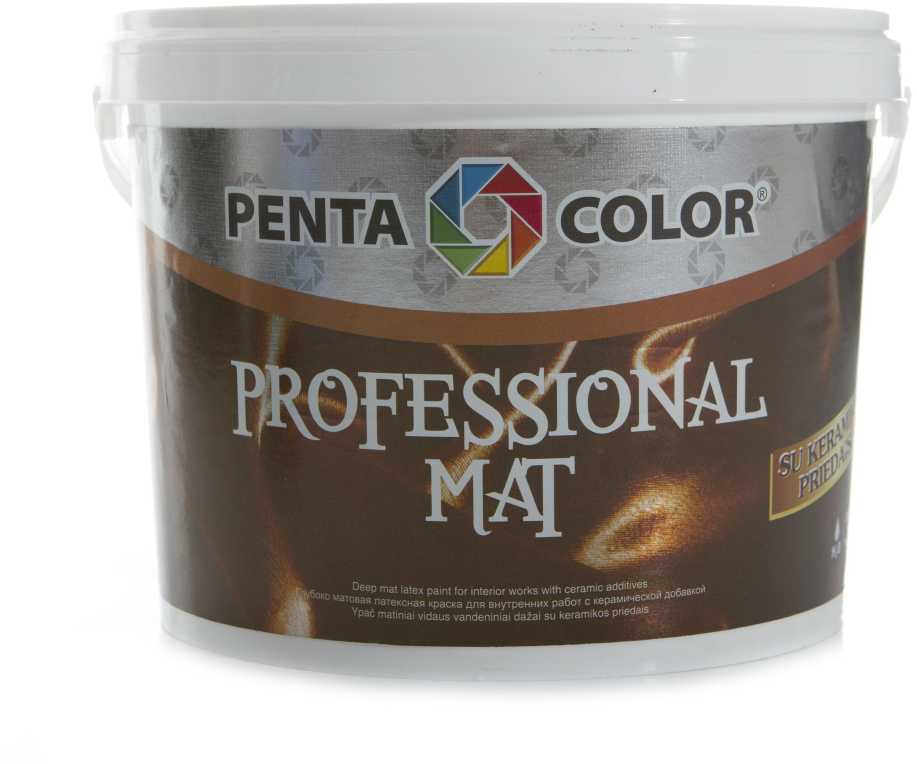 Dispersiniai dažai Pentacolor Professional Mat. balti. 3 l