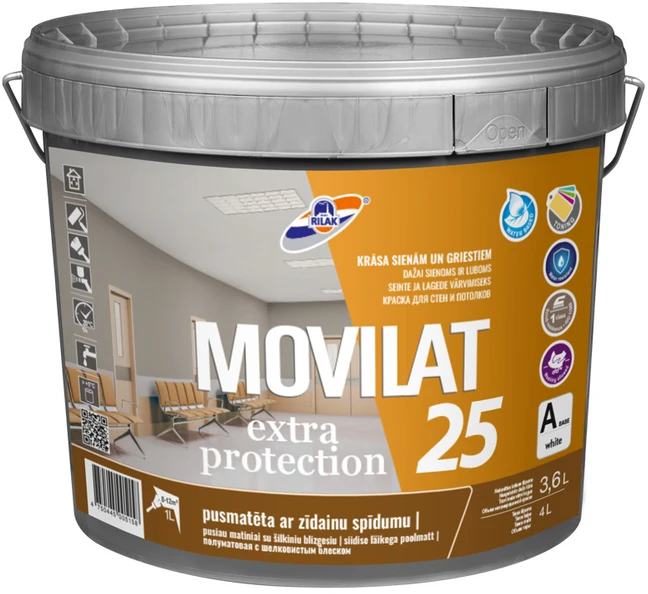 Rilak DISPER VAND DAŽAI MOVILAT-25 A 3.6L MATINIAI