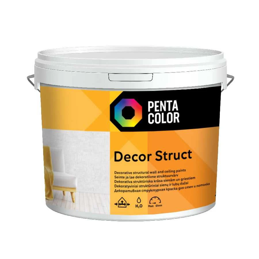 Pentacolor EMULSINIAI DAŽAI PENTACOLOR DEKOR BALTA