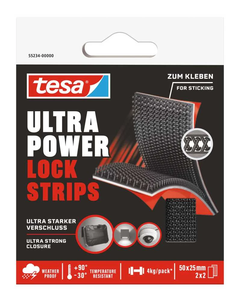 Divpusējā līmlente Tesa Ultra Power Lock, divpusējs, 0.05 m x 25 mm